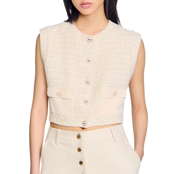 Mimosa Decorative Tweed Jacket - Picture 1 of 7